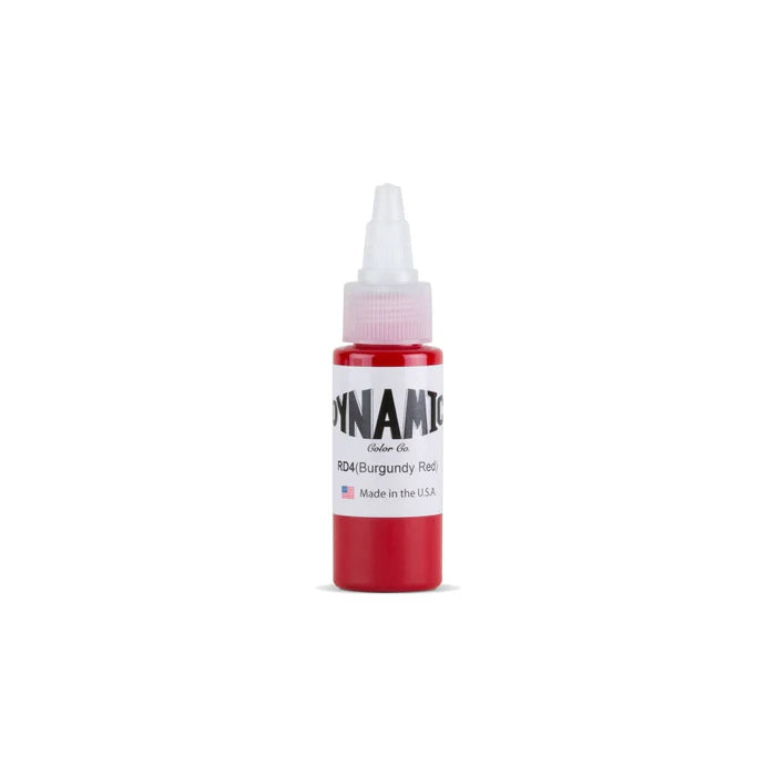 Dynamic Burgundy Red Tattoo Ink - 1oz. Bottle