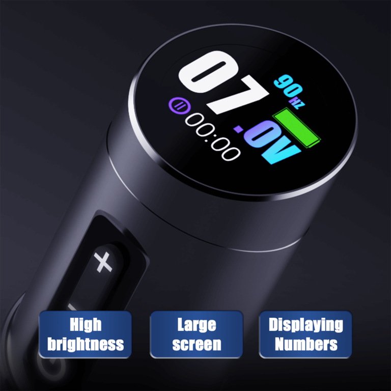 Dragonhawk Wireless Tattoo Pen Machine 2.4-4.2MM Strokes Length | Mast Flip 3