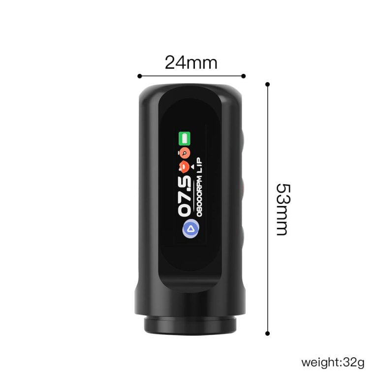 Dragonhawk Wireless Tattoo Pen Machine 2.8 MM Stroke | Atom 2