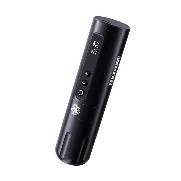 Dragonhawk Wireless Tattoo Pen Machine with 3.5MM stroke Brushless Motor 5000mAh | X10