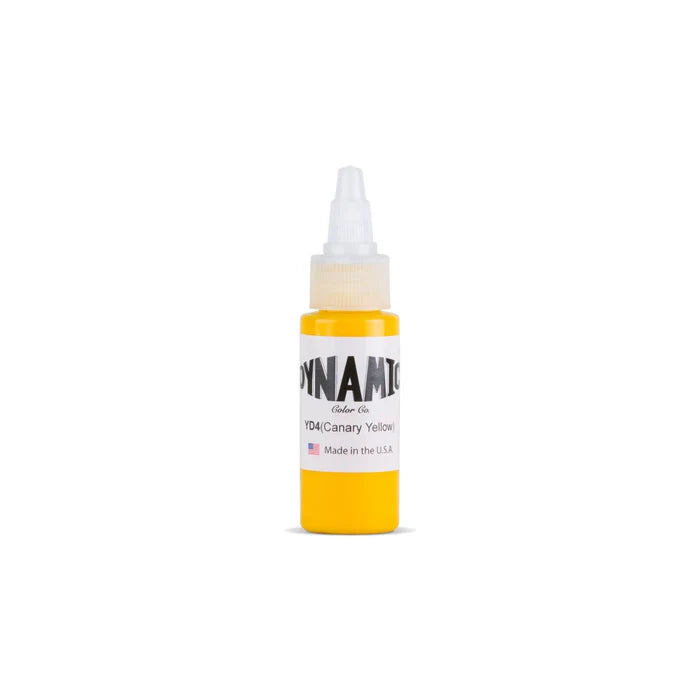 Dynamic Canary Yellow Tattoo Ink - 1oz. Bottle