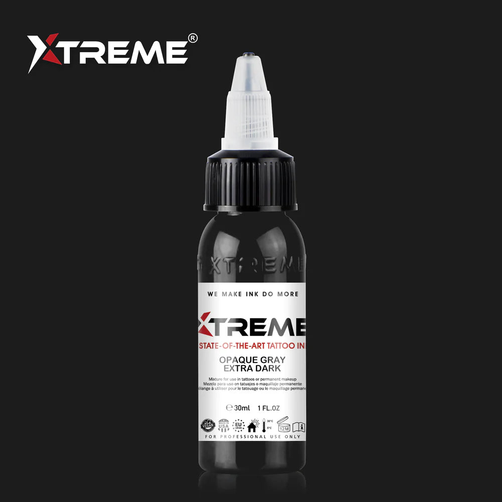 OPAQUE GRAY EXTRA DARK TATTOO INK