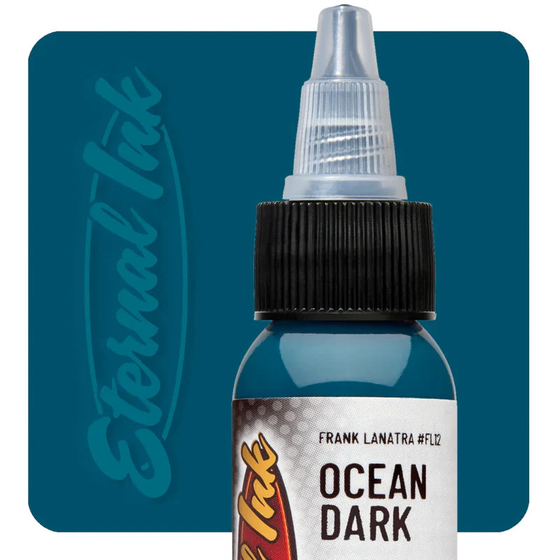 Eternal Tattoo Ink — 1oz—Ocean Dark