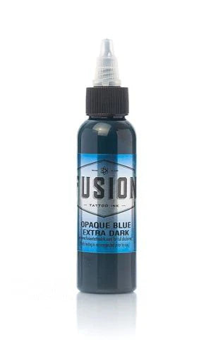 Opaque Blue 5-Color Set — Fusion Tattoo Ink — 1oz