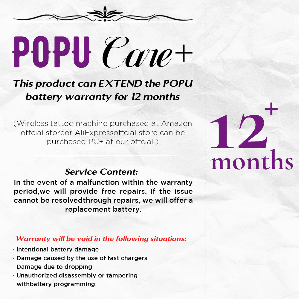 POPU CARE +(EXTENDED WARRANTY)
