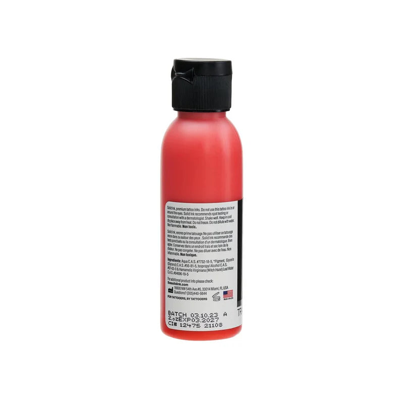 Solid Ink "Old Pigments" — 2oz Bottle — Traditional Orange