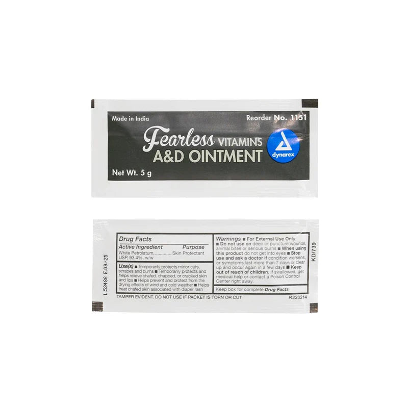 Vitamins A&D Ointment 5g Foil Pack — Price Per 1