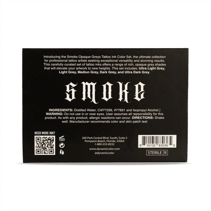 Dynamic Smoke Opaque Grey Set — 5 1oz Bottles
