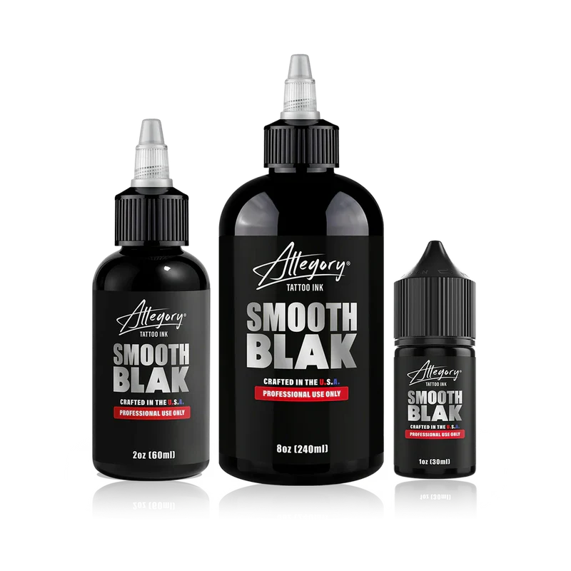 Allegory Premium Tattoo Ink — Smooth Blak