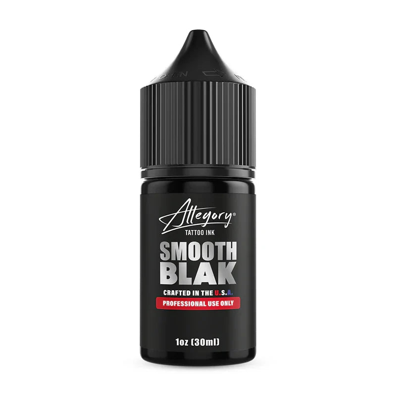 Allegory Premium Tattoo Ink — Smooth Blak