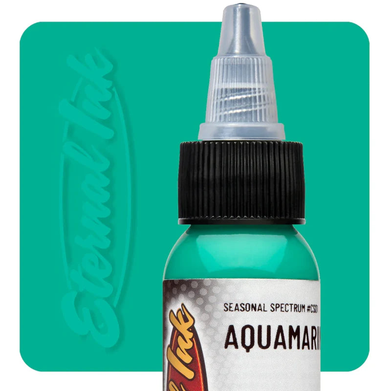 Eternal Tattoo Ink — 1oz—Aquamarine
