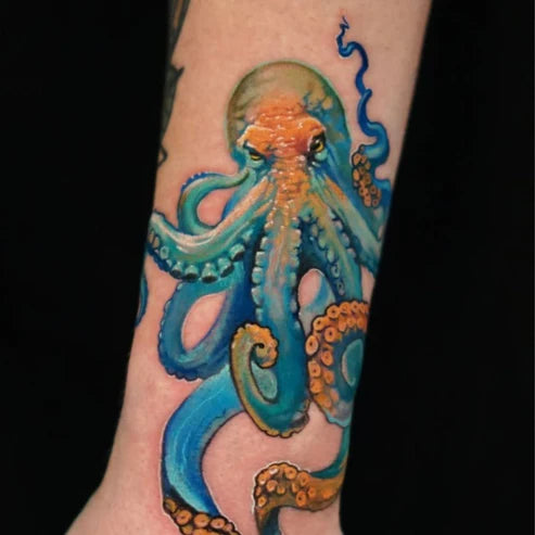 Baby Blue Tattoo Ink