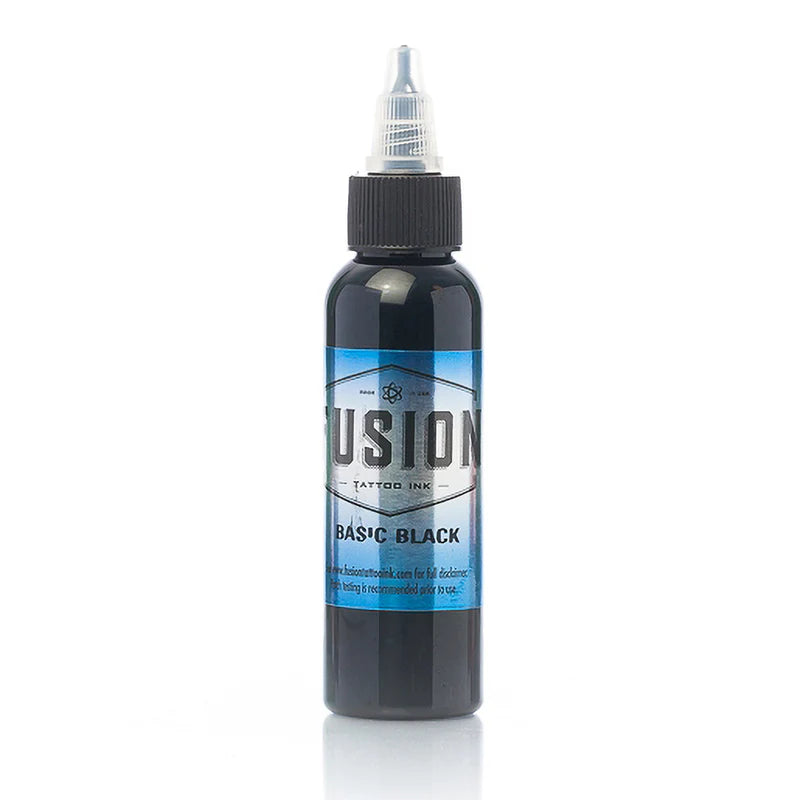 Basic Black — Fusion Tattoo Ink — Pick Size