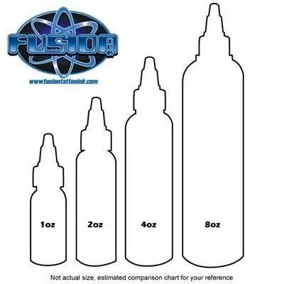 Basic Black — Fusion Tattoo Ink — Pick Size