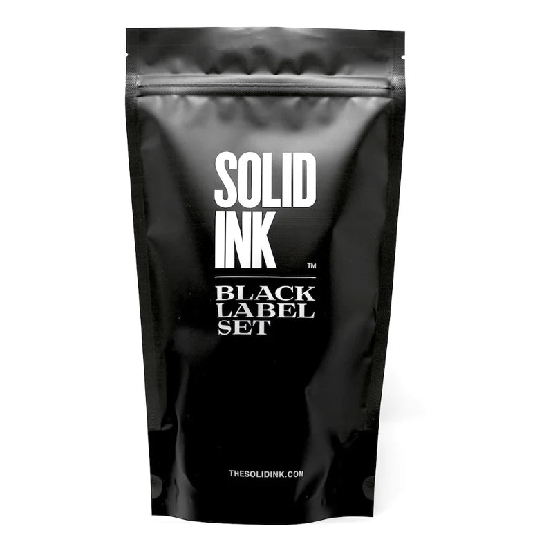 Solid Ink - Black Label 4 Bottle Grey Wash Set 1oz Bottles