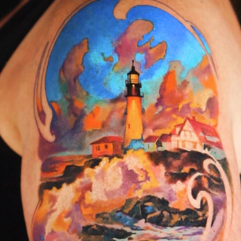Blue Sky Tattoo Ink