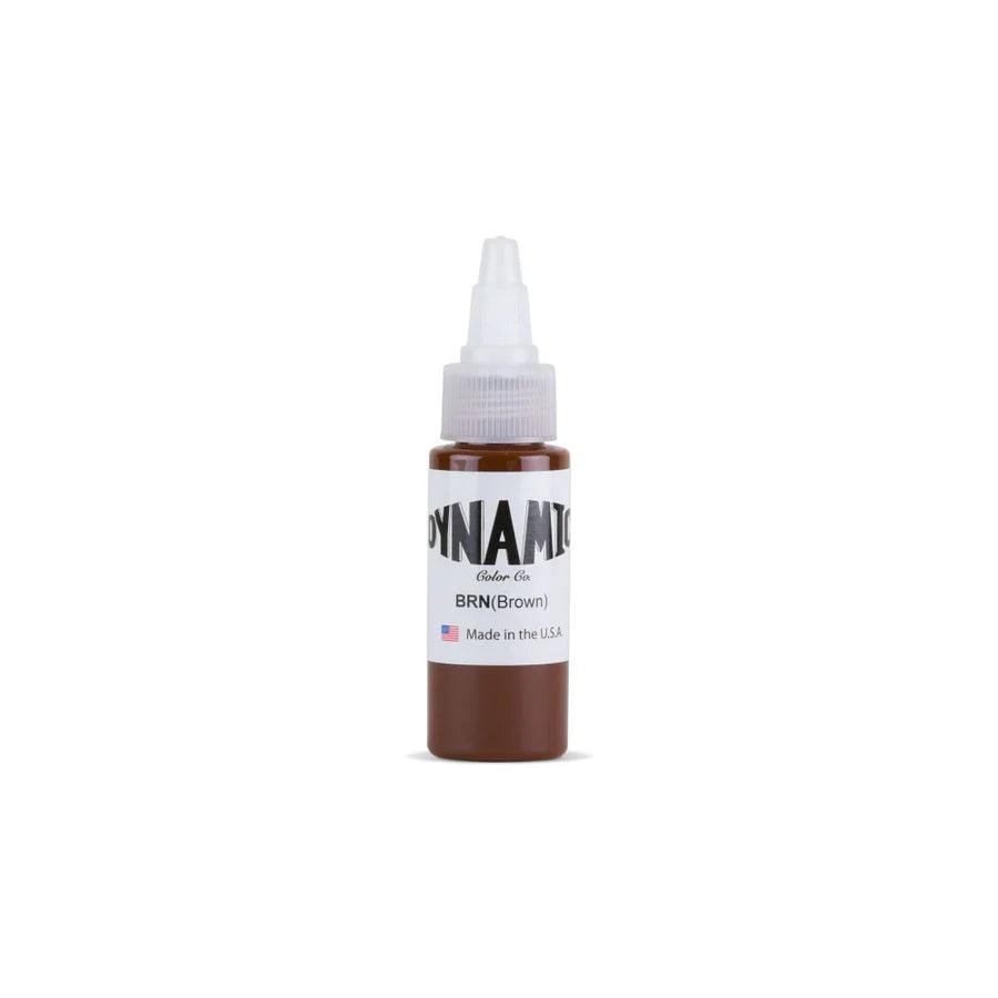 Dynamic Brown Tattoo Ink - 1oz. Bottle