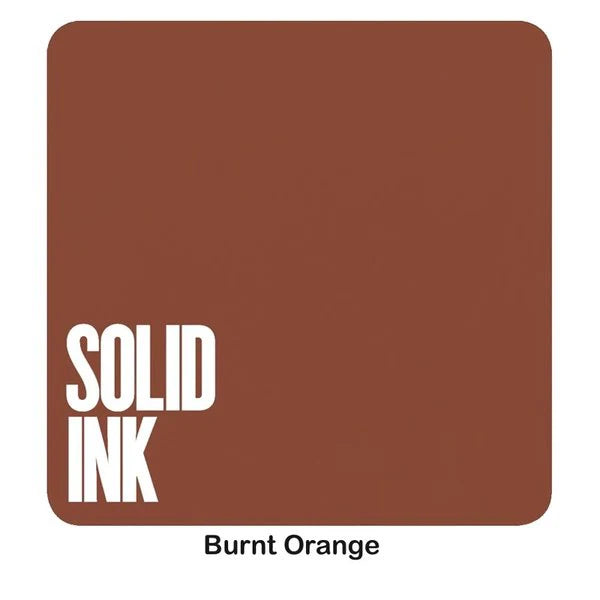 Solid Ink - Burnt Orange