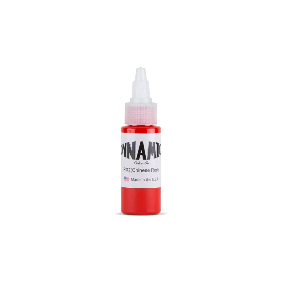 Dynamic Chinese Red Tattoo Ink - 1oz. Bottle