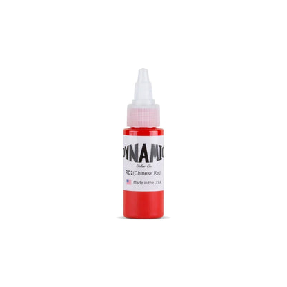 Dynamic Chinese Red Tattoo Ink - 1oz. Bottle