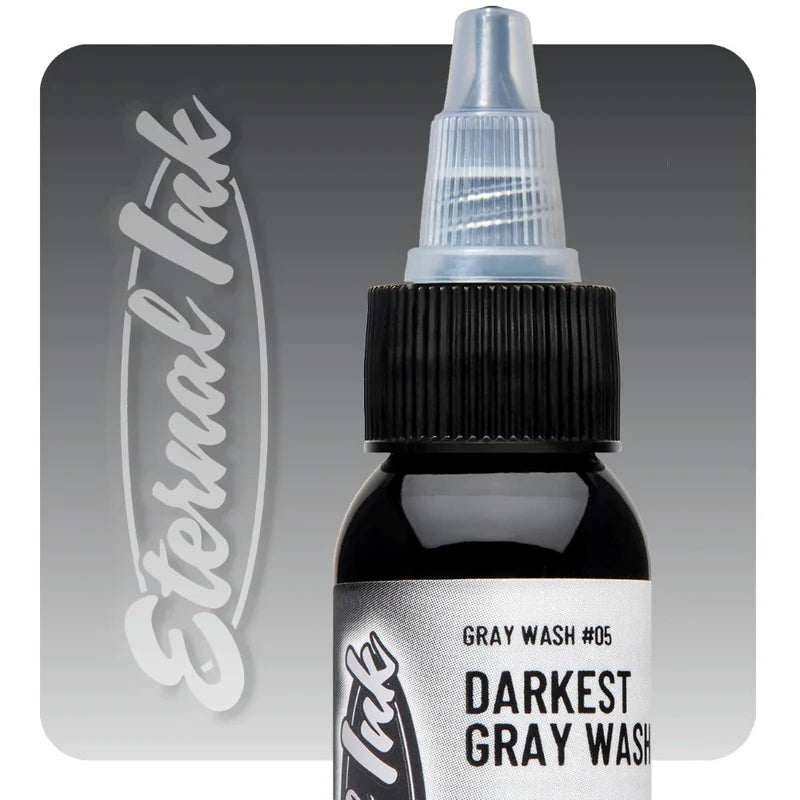 Eternal Ink - Eternal Gray Wash - Darkest Gray