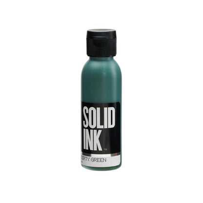 Solid Ink "Old Pigments" — 2oz Bottle — Dirty Green