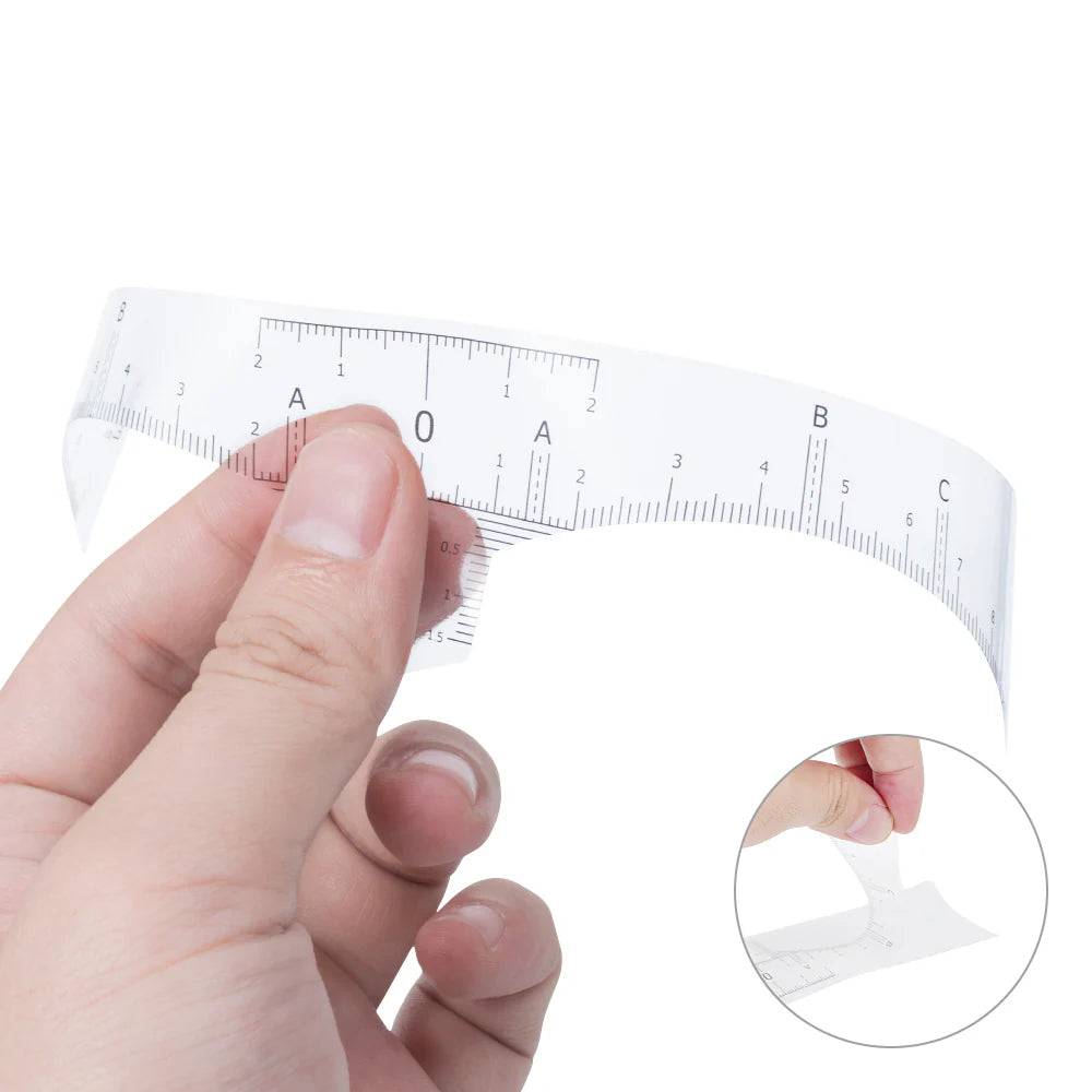 Disposable Eyebrow Ruler Sticker（50pcs）