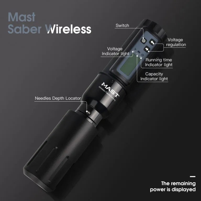 Dragonhawk Wireless Tattoo Machine | Mast Saber