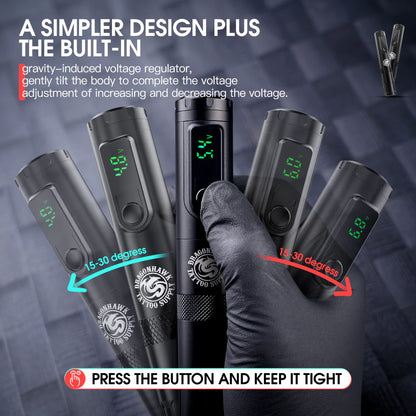 Dragonhawk Wireless Tattoo Machine Pen | X4