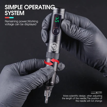 Dragonhawk Wireless Tattoo Machine Pen | X4