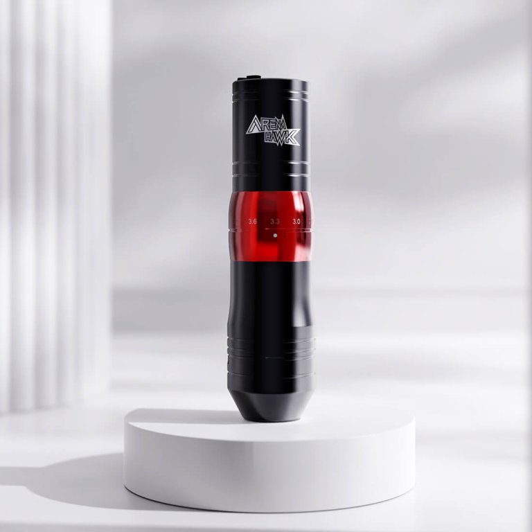 Dragonhawk Wireless Tattoo Machine Pen with Adjustable 2.4-4.2mm Strokes | Amor