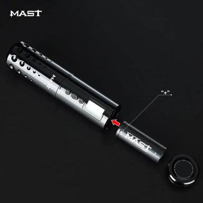 Dragonhawk Wireless Tattoo Machine Rotary Pen with 3.5MM/4.2MM Stroke Two Replaceable Batteries | Mast Lancer