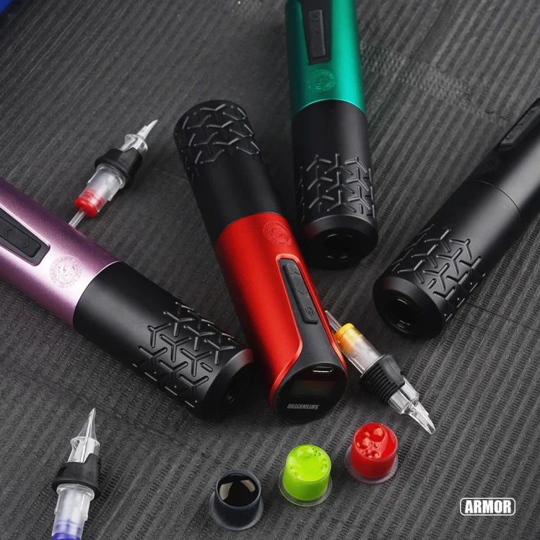 Dragonhawk Wireless Tattoo Machine Rotary Pen with Replaceable Batteries | Armor