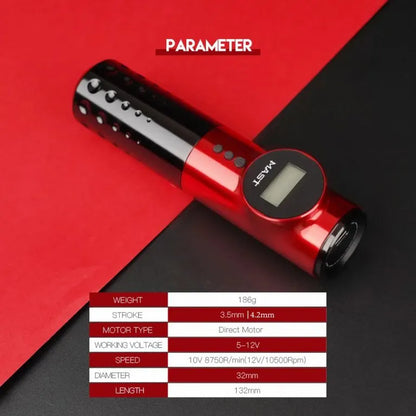 Dragonhawk Wireless Tattoo Machine With 3.5MM/4.2MM Stroke | Mast Archer