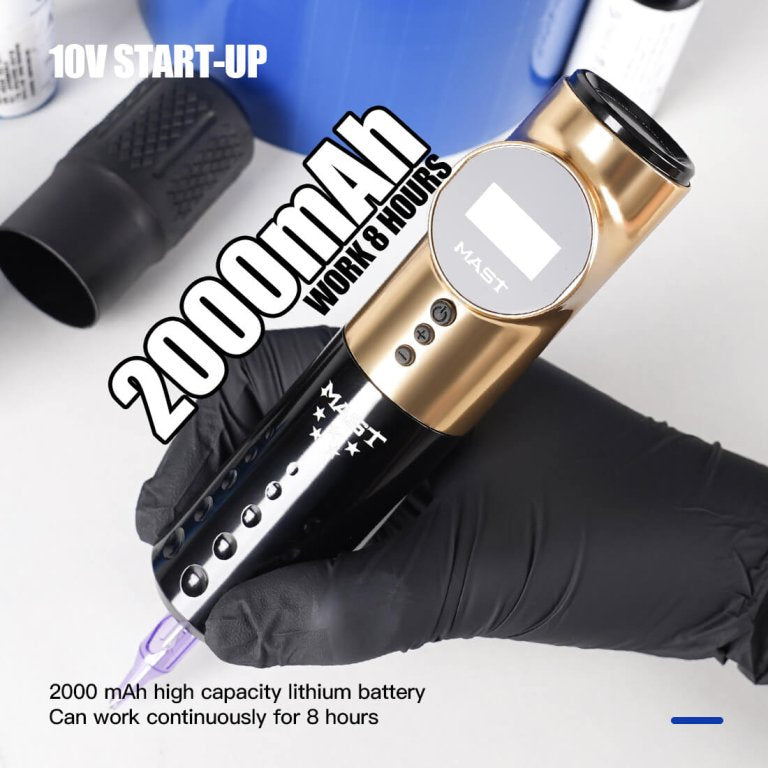 Dragonhawk Wireless Tattoo Machine With 3.5 Stroke 5 Star Series Pro | Mast Archer