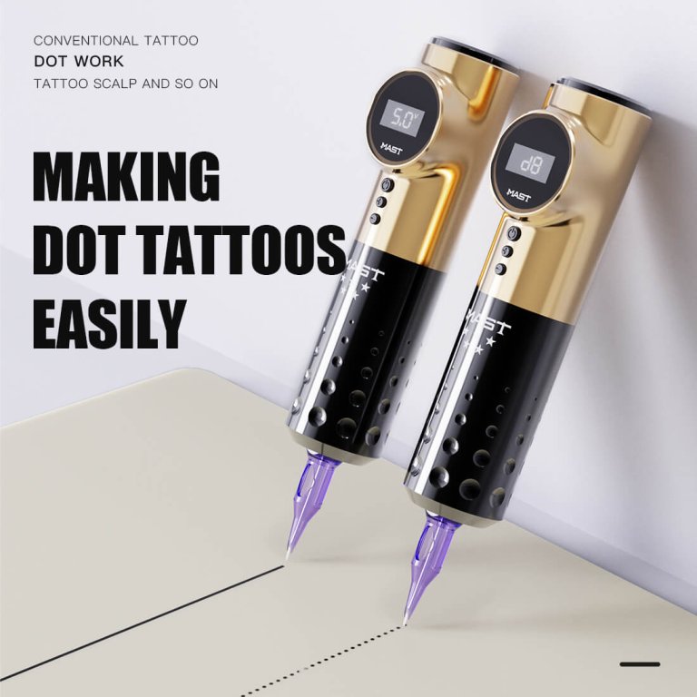 Dragonhawk Wireless Tattoo Machine With 3.5 Stroke 5 Star Series Pro | Mast Archer