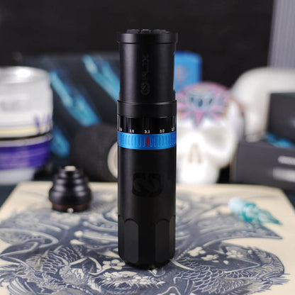 Dragonhawk Wireless Tattoo Pen Machine 2.4-4.2MM Strokes Fast Charging | WJX W3