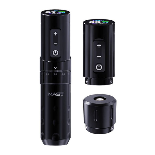 Dragonhawk Wireless Tattoo Pen Machine 2.4-4.2MM Strokes Length | Mast Flip 3