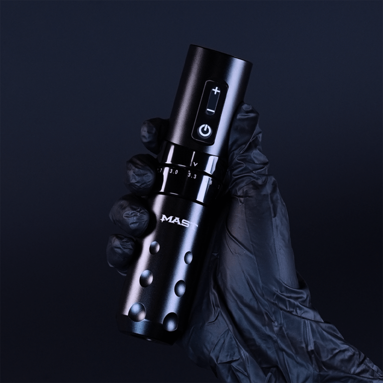 Dragonhawk Wireless Tattoo Pen Machine 2.4-4.2MM Strokes Length | Mast Flip 3