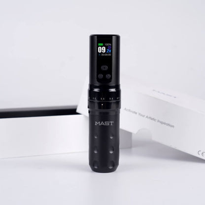 Dragonhawk Wireless Tattoo Pen Machine 2.4-4.2MM Strokes Length | Mast Fold 2 Pro