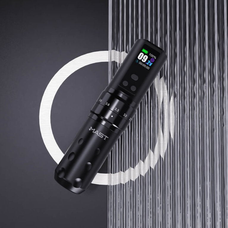 Dragonhawk Wireless Tattoo Pen Machine 2.4-4.2MM Strokes Length | Mast Fold 2 Pro