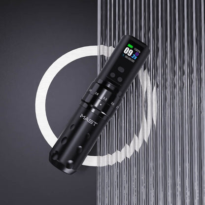 Dragonhawk Wireless Tattoo Pen Machine 2.4-4.2MM Strokes Length | Mast Fold 2 Pro (2 Batteries ver.)