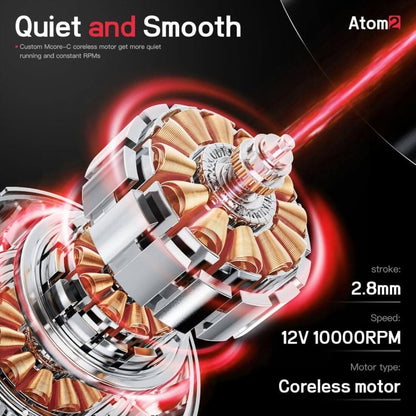 Dragonhawk Wireless Tattoo Pen Machine 2.8 MM Stroke | Atom 2