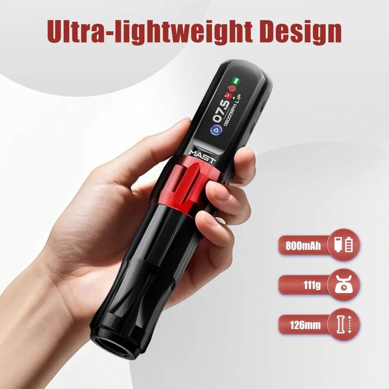 Dragonhawk Wireless Tattoo Pen Machine 3.5MM Strokes Length | Mast Tour 2 Pro