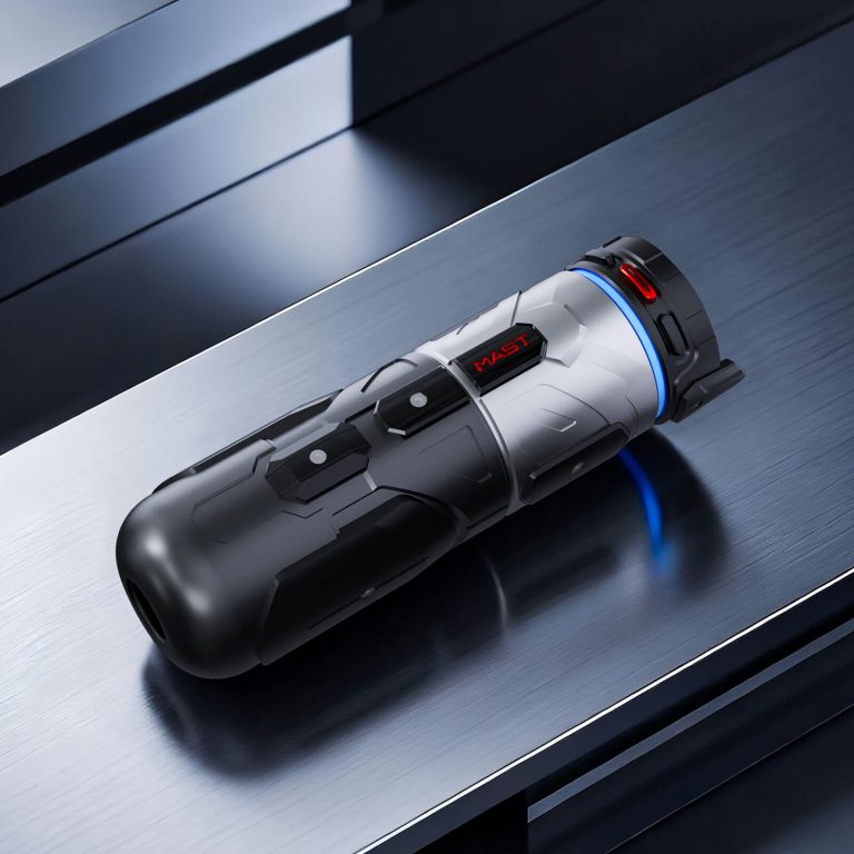 Dragonhawk Wireless Tattoo Pen Machine 4.2MM Strokes Length | Mast Racer Pro Armor Edition (2 Batteries ver.)