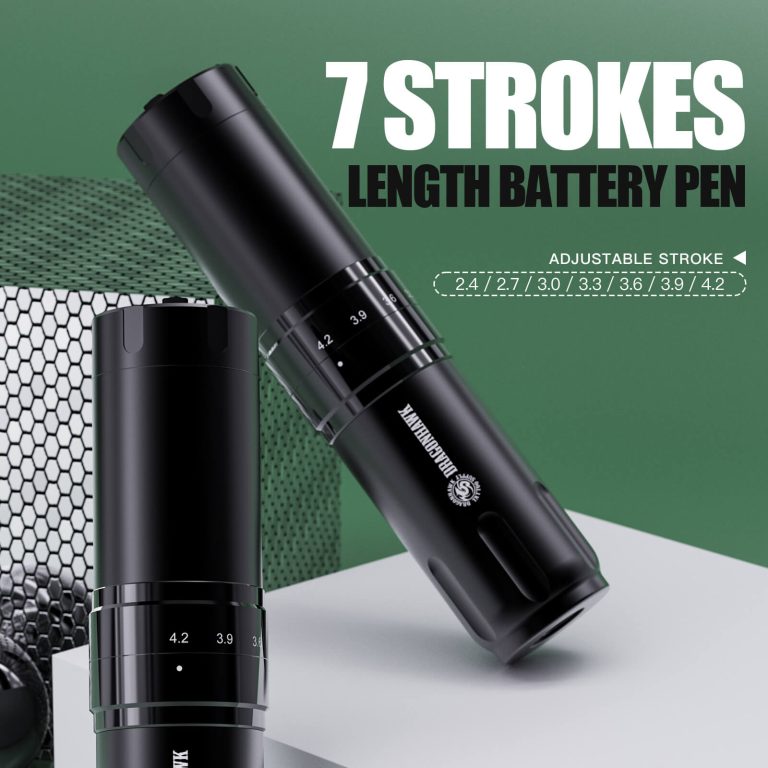 Dragonhawk Wireless Tattoo Pen Machine 7 Strokes Length | L2 Pro
