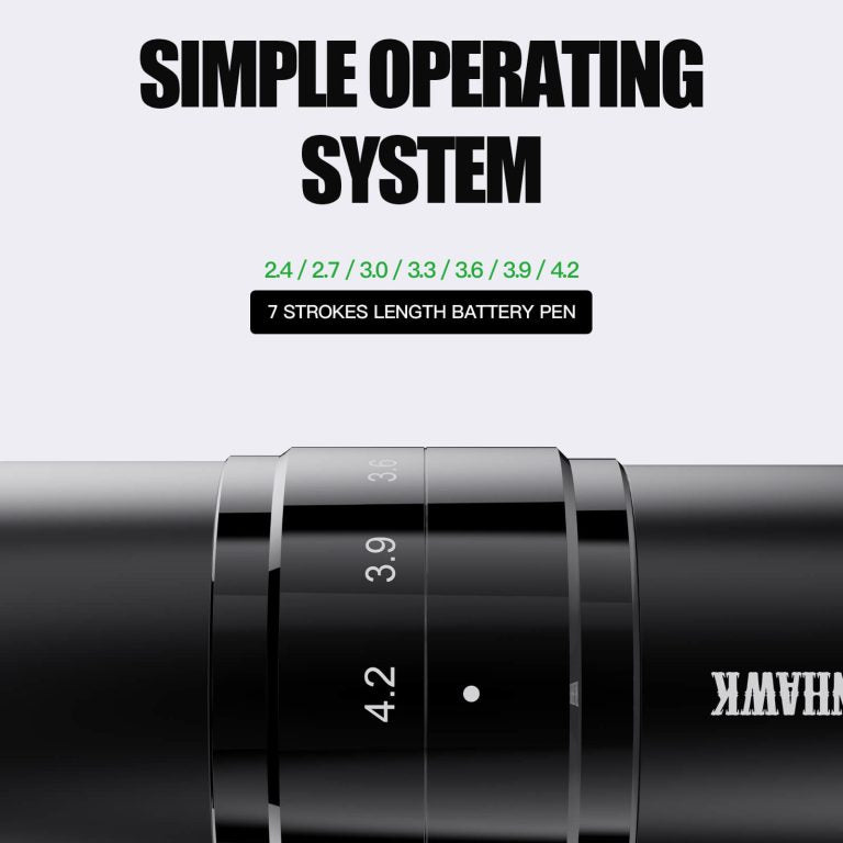 Dragonhawk Wireless Tattoo Pen Machine 7 Strokes Length | L2 Pro