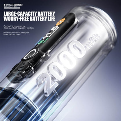 Dragonhawk Wireless Tattoo Pen Machine with 3.5MM Stroke Brushless Motor Color Screen | Mast Archer 2