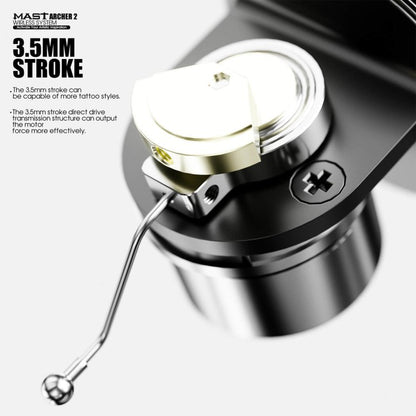 Dragonhawk Wireless Tattoo Pen Machine with 3.5MM Stroke Brushless Motor Color Screen | Mast Archer 2