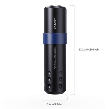 Dragonhawk Wireless Tattoo Pen Machine with 3.5MM Stroke | Mast A3
